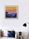Rolled Mini Paint by Numbers - Colorful Mountains