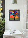Rolled Mini Paint by Numbers - Colorful Tree