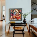Krishna And Radha - Rolled Paint By Numbers