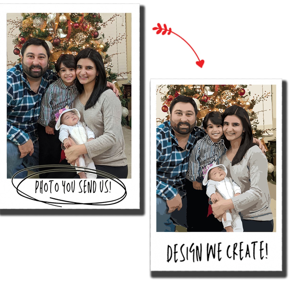 Family Photo Paint By Number