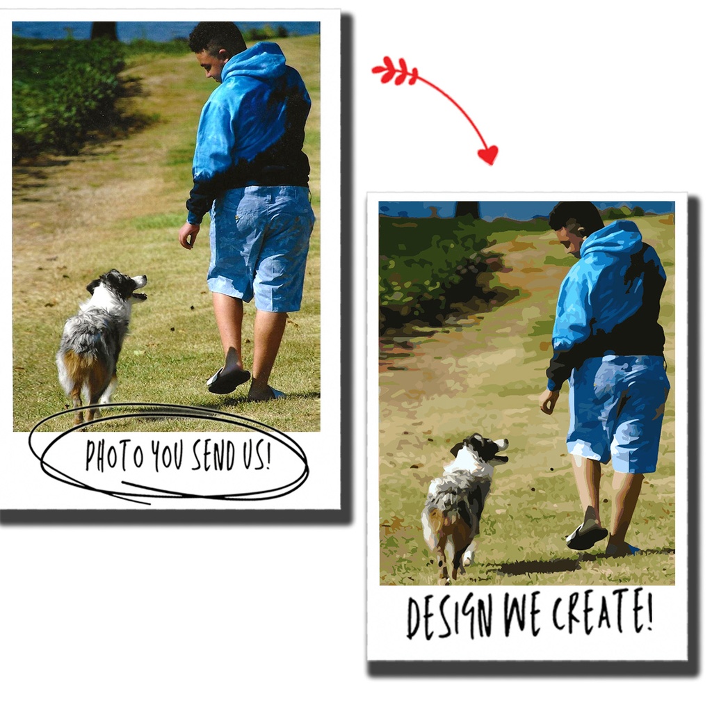 Pet Photo Paint By Number