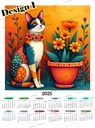 Paint By Numbers Calendar 2025
