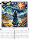 Paint By Numbers Calendar 2025