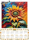 Paint By Numbers Calendar 2025