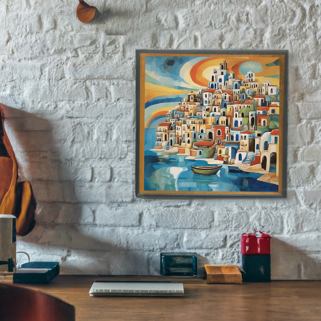 Mediterranean Cruise - Rolled Paint By Numbers