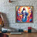 Merciful Jesus - Rolled Paint By Numbers 