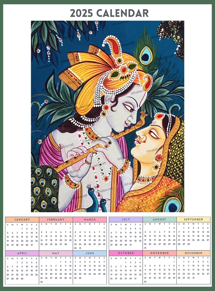 Paint By Numbers Calendar 2025