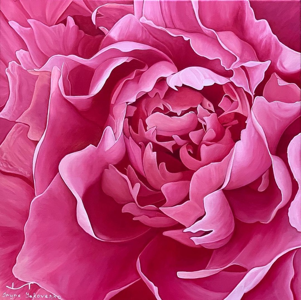 Blooming Rose - Rolled Paint By Numbers