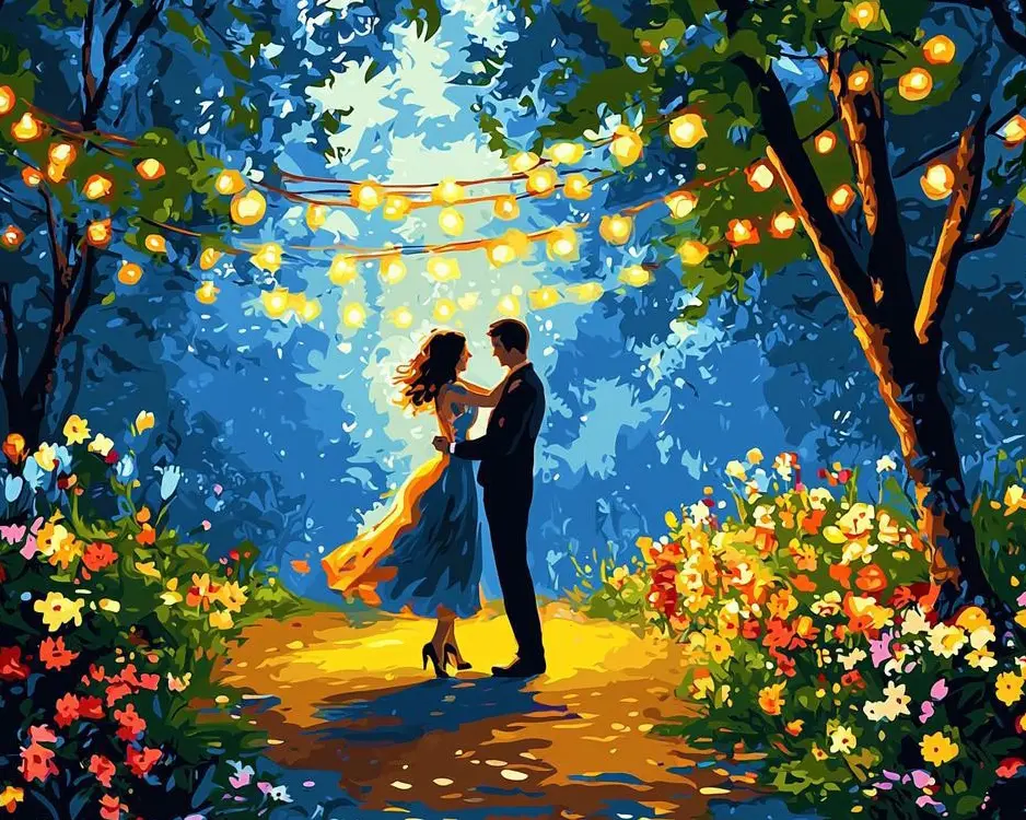  love and nature - Rolled Paint By Numbers 