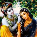 Madhav Radha - Rolled Paint By Numbers 