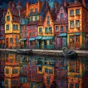 Amsterdam - Rolled Paint By Numbers