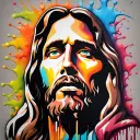 Jesus - Rolled Paint By Numbers