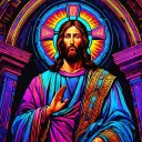 Blessing Jesus - Rolled Paint By Numbers