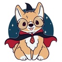 Framed Mini Paint by Numbers - Super Dog