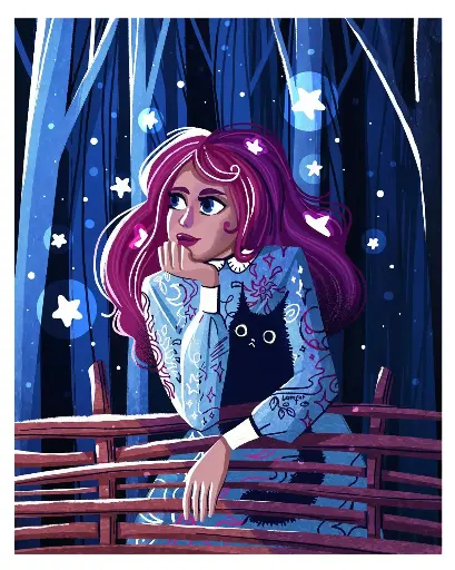 [WAC1-5] Lost In Thoughts - Rolled Paint By Numbers