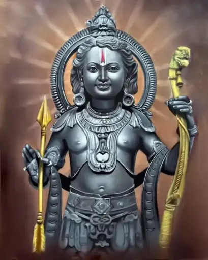 [WAC1-136]  Ram Lalla - Rolled Paint By Numbers