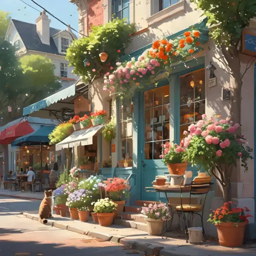 [WAC-144] Florist Shop - Rolled Paint By Numbers 