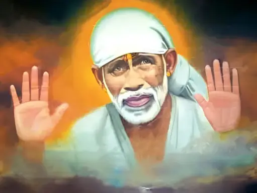 [WAC-150]  Sai Baba of Shirdi - Rolled Paint By Numbers 